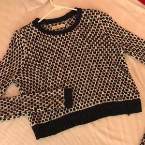 Crop top sweater